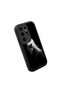 For Samsung Galaxy S25 Ultra Compatible Black Silicone Anime Style Pattern Lens Protection Phone Case - 3