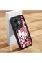 Tecno Spark 20 Compatible Black High Quality Silicone Leopard Pattern Kitty Phone Case - 2