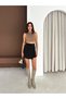 Lidded Slit Skirt Shorts - 4