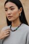 Colorful Natural Stone Bead Necklace |   Statement Women's Necklace |   Modern & Bohemian Style |   Daily Use - 2