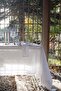 Leaf Embroidered Linen Tablecloth - 2