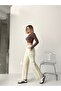 High Waist 3 Cargo Pocket Piece Tinted Loose Legs - 3