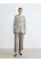 Lcw Grace Green Scoop Neck Floral Blouse - 2