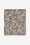 Wildflower Patterned Cotton Gauze Bedspread - 3