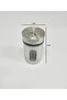 Salt and Pepper Shaker - Rotating Lid, Glass on the Outside, Metal (Set of 2) - 3