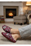 Women's Winter Slippers with Butterfly Pattern. Winter Home & Guest & Household Slippers. - 6