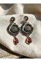 Zara Model Dangle Steel Earrings