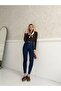 High waisted narrow leg pants - 6