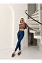 High waisted narrow leg pants - 2