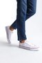 Jy0422 Luke Lace-Up Linen Fabric Men's Casual Sneaker Shoes Kbt - White