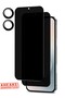 مجموعة واقي شاشة Tecno Spark 40C MAT Hayalet من الزجاج النانوي وواقي عدسة عالي الدقة - رفيعة ومرنة