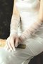 White Gloves Wedding Dress Matching Long Gloves Long Tulle Gloves - 4