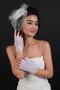 Half Finger Bridal Gloves and Bridal Cap