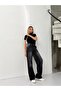 High Waist Full Fit Loose Leg Pants - 5