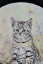 1985 Royal Worcester Hamilton Collection'Tiger's Fancy' Kittens Classics Wall Plate 21 cm - 2