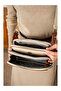 Vegan Leather Women's Cross Shoulder Bag - 2