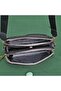 Vegan Leather 5 Compartment Crossbody Shoulder Bag - 4