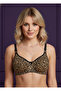 Leopard Patterned Soft Padded Bra
