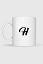 كوب بطبعة حرف H - 2