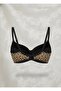 Silicone Supported Leopard Pattern Bra - 3