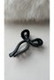 Women's Hair Clip Black Bow Model Hair, Accessory - 8