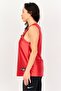 Women Sportswear Fit Sleeveless Training Top, Red - 4
