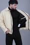 Winter Filled Fur Inside O Oversized Faux Leather Coat Kmd_50502 - 5