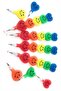 Heart Emoji Egg-Laying Pencil 5 Pieces Fun Gift Pencil Smiling Face Pencil - 3