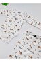 2-Piece Dog Patterned 100% Cotton Baby Boy Bodysuit and Pants Set - 6