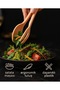 Scissor Type Salad Tongs – Durable Plastic Salad Serving Tongs with Ergonomic Grip - 2