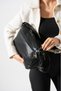 Y.Suni Leather Women's Messenger Bag Multi-Pocket 30*20 cm Vegan Leather Crossbody Shoulder Bag - 4
