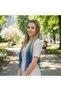 Synthetic Ombre Hair for African Braids and Dreadlocks - Platinum / Navy Blue