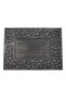 Black Door Mat Non-Slip Base 45×70 cm - 2