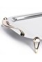 Aqua Footed Stainless Steel Tray Gold - 3
