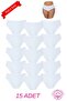 Private Pink 15 Pieces Soft Textured 100% Cotton Bato Panties Set- Heart Patterned Breathable Daily Panties