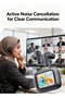 Touchscreen Bluetooth Earbuds with ANC & Real-Time Multilingual Translation