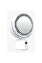 Makeup Mirror Fan with LED Light & 5-Level Speed Control
