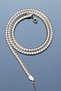 Steel Italian Braided Chain Necklace 5 mm Silver Color |   Non-Tarnishing, Unisex, 2 Years Warranty