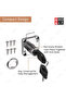 Cabinet Furniture Keyed Drawer & Cupboard Lock, Rust-Protected (Drawer Lock N507T-30) - 3