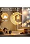 Decorative Moon Star Table Lamp (Battery Powered Warm LED) - White - 3