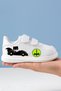 Black Super Hero Printed Boys' Sports Shoes - 2