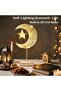 Decorative Moon Star Table Lamp (Battery Powered Warm LED) - White - 2