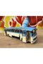 Mercedes Benz Diecast Bus with Sound and Light 25cm Intercity Mercedes Nostalgic Bus Metal - 3