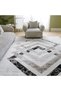 Galeria Lux Modern Rug Area Rug Floor Covering 160x230cm-Grey White 231300472302 - 2