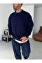 Black Basic Oversize Sweater Sweater