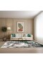 Harmony Modern Distressed Rug Area Rug Floor Covering 200x300cm-Turquoise 231200400432 - 2