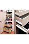 Sliding Drawer Rail 1 Pair Full Extension Track Rail for Cabinets - White (16 INCH) - 4
