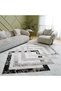 Galeria Lux Modern Rug Area Rug Floor Covering 160x230cm-Grey White 231300472302 - 4