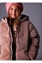 Girl's Long Coat Brown - 2