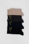 4-Piece Bamboo Socks for Men and Women, Seamless, Anti-Sweat, Daily Use - 2